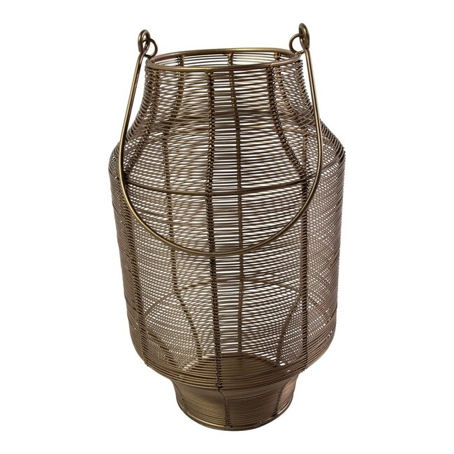 Mars & More Lantaarn Ijzer liora brons h48 d28cm