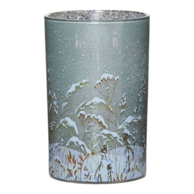 Mars & More Theelichthouder sneeuwtakken groot 18cm