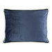Mars & More half kussen fluweel goud navy 35x45cm