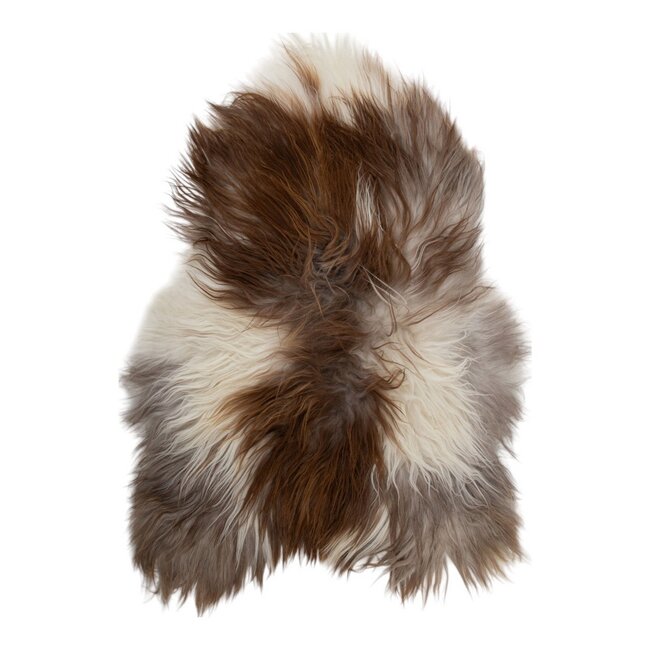 Mars & More schapenvacht ijsland multi colour 100-110cm