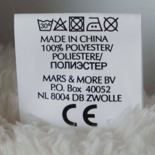 Mars & More knuffel lam liggend 45cm