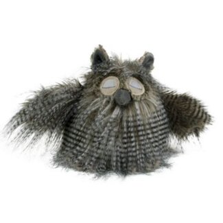 Mars & More knuffel langhaar uil 25cm