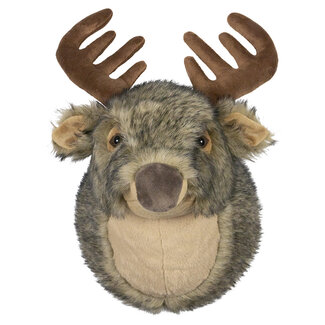 Mars & More knuffel hert wandkop 30cm
