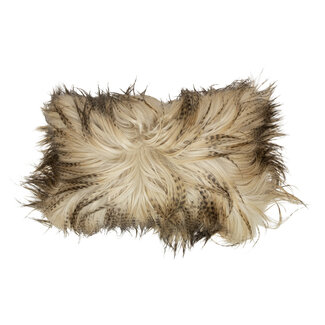 Mars & More half kussen geit tibet langhaar 30x50cm