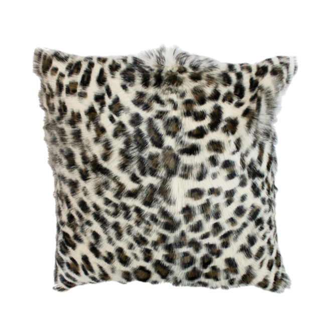 Mars & More kussen geit luipaard bruin 40x40cm