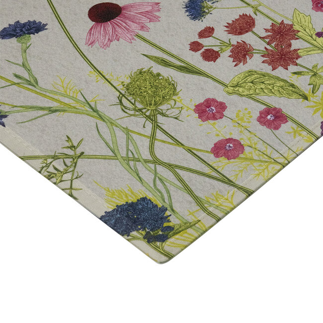 Mars & More deurmat wilde bloemen 75x50cm