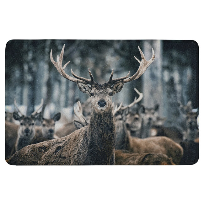 Mars & More deurmat winter hert 75x50cm