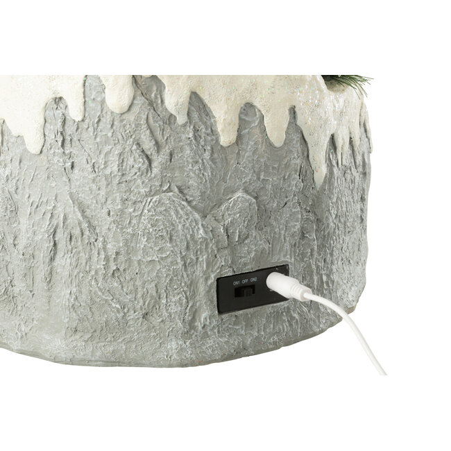 J-Line Dorpstrein Polyresin Veelkleurig