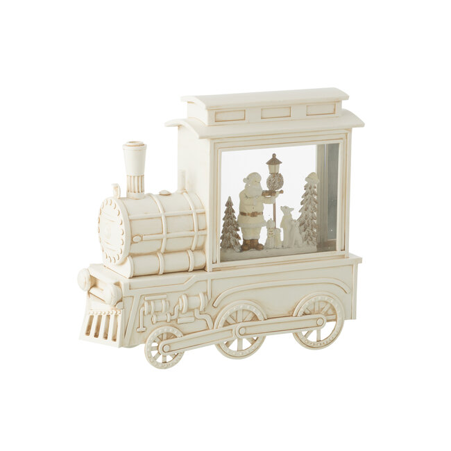 J-Line Waterbol Locomotief Plastic Wit