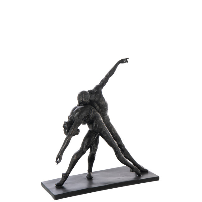 J-Line Koppel op de honken dansen Limepowder Black