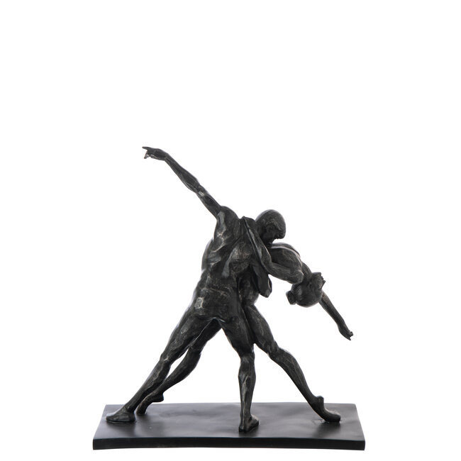 J-Line Koppel op de honken dansen Limepowder Black