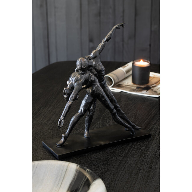 J-Line Koppel op de honken dansen Limepowder Black