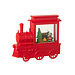 J-Line Waterbol Locomotief Plastic Kerst Rood