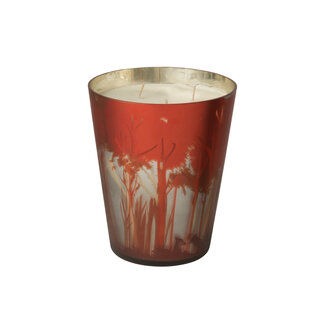 J-Line Geurkaars Noa Forest Soja Rood/Goudkleurig Groot-95H