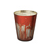 J-Line Geurkaars Noa Forest Soja Rood/Goudkleurig Groot-95H