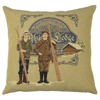Mars & More gobelin kussen alpine lodge 45x45cm