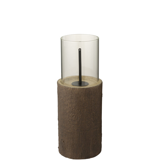 J-Line Vuurkorf Ronde Stam Magnesium Bruin Klein