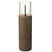 J-Line Vuurkorf Ronde Stam Magnesium Bruin Medium