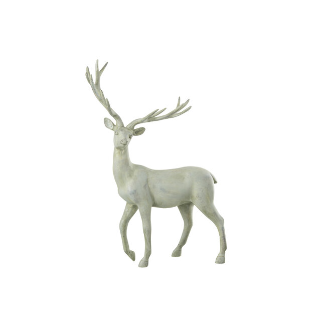 J-Line Deer Walking Limepowder Grijs Blauw