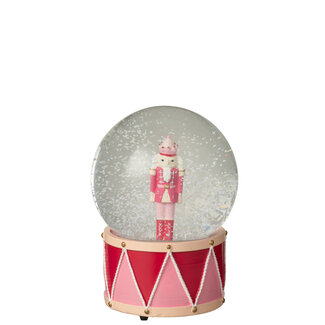 J-Line Waterbol Notenkraker Limoenpoeder Wit/Roze