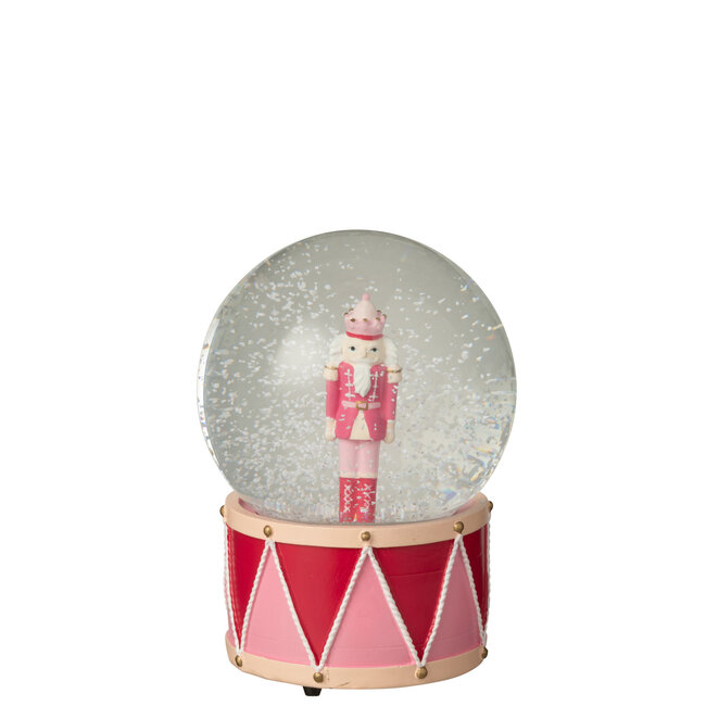 J-Line Waterbol Notenkraker Limoenpoeder Wit/Roze