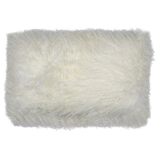 Mars & More kussen schaap krulhaar wit 30x50cm