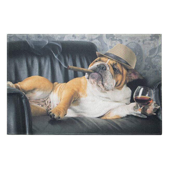 Mars & More deurmat humor engelse bulldog 75x50cm