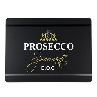Mars & More placemat wijn prosecco zwart 30x40cm (4)