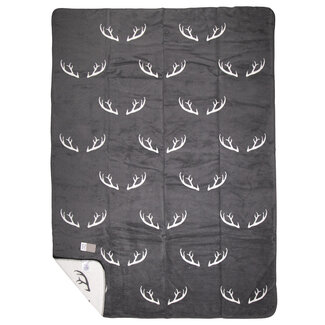 Mars & More plaid gewei grijs xl 150x200cm