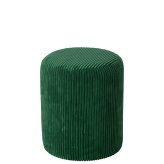 J-Line Kruk Kleurrijk Mdf Donkergroen J-Line Kruk Kleurrijk Mdf Donkergroen