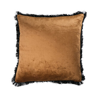 Linen & More sierkussen brons 45x45cm