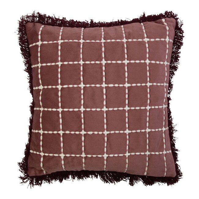 Mars & More Kussen Sulawesi roze 45x45cm