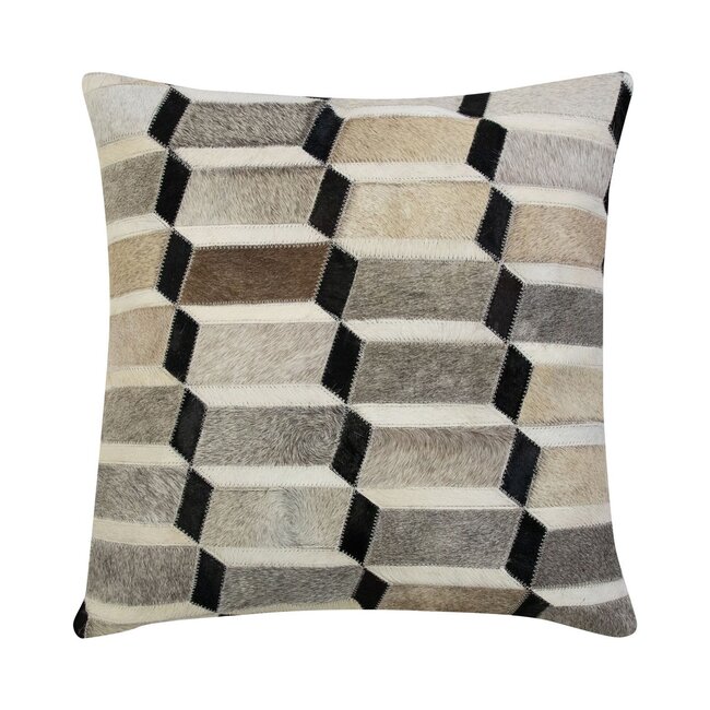 Mars & More Kussen Koe illusion multikleur 45x45 (bos taurus taurus)