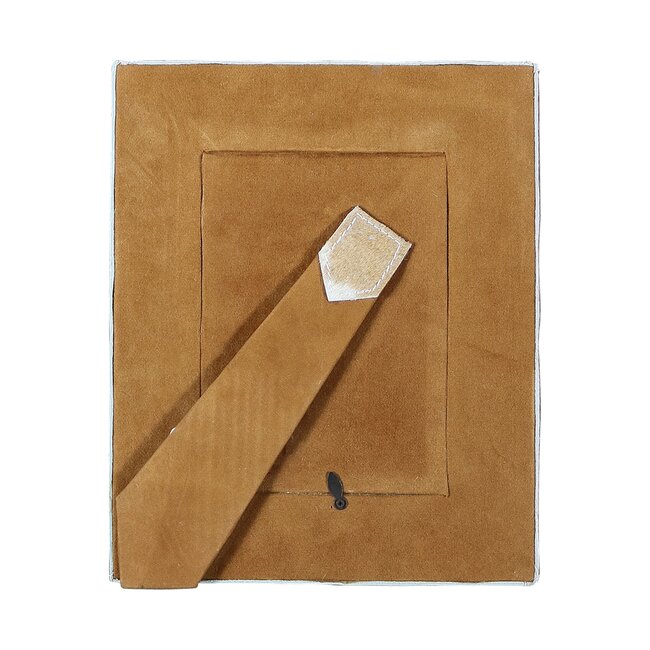 Mars & More fotolijst koe bol bruin/wit 18x13cm