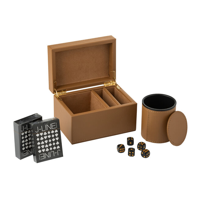 J-Line Speldoos Pu Kameel