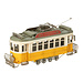 J-Line Tram Antiek Metaal Veelkleurig