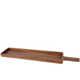 J-Line Snijplank Rechthoek Acacia Hout Naturel Groot