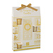 J-Line Geurkaars 12 kaarsen Surprise Window Wax Goudkleurig/Wit