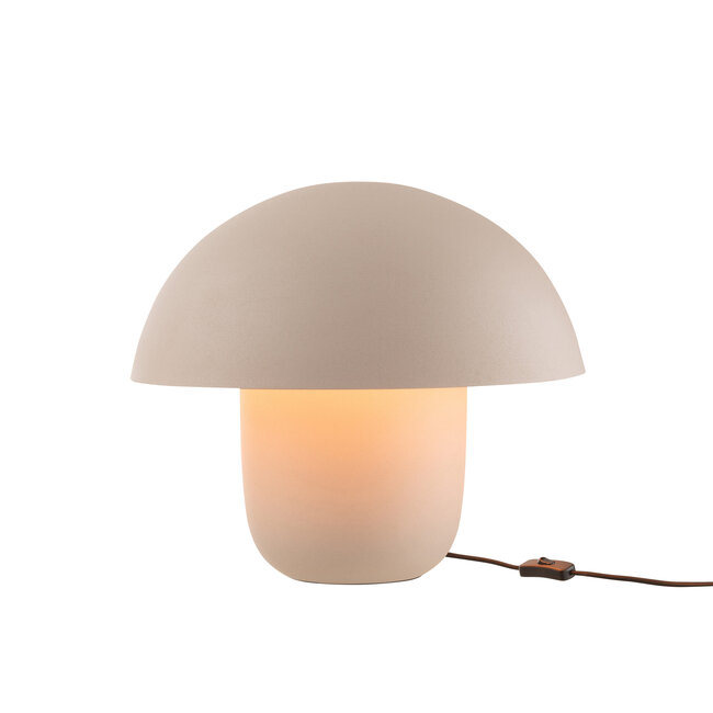 J-Line Tafellamp IJzer Greige Groot