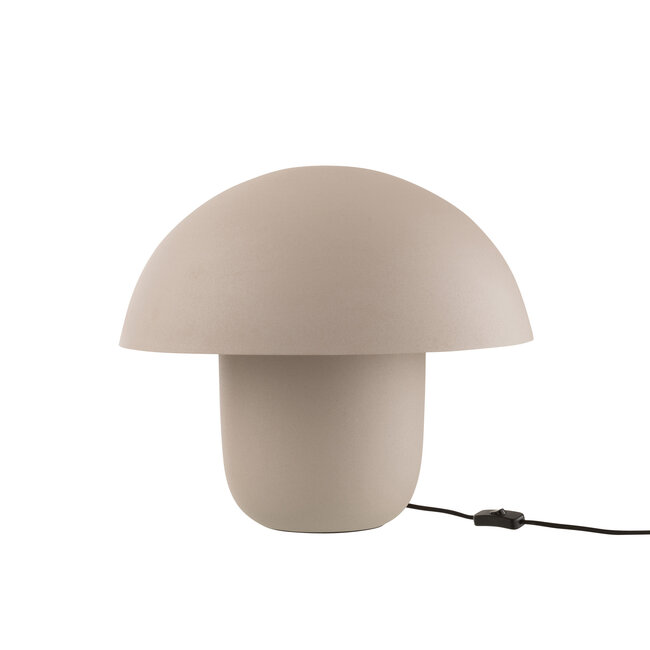 J-Line Tafellamp IJzer Greige Groot