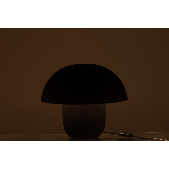 J-Line Tafellamp IJzer Zwart Medium