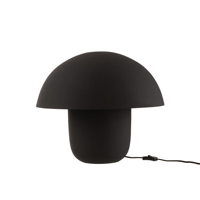 J-Line Tafellamp IJzer Zwart Groot