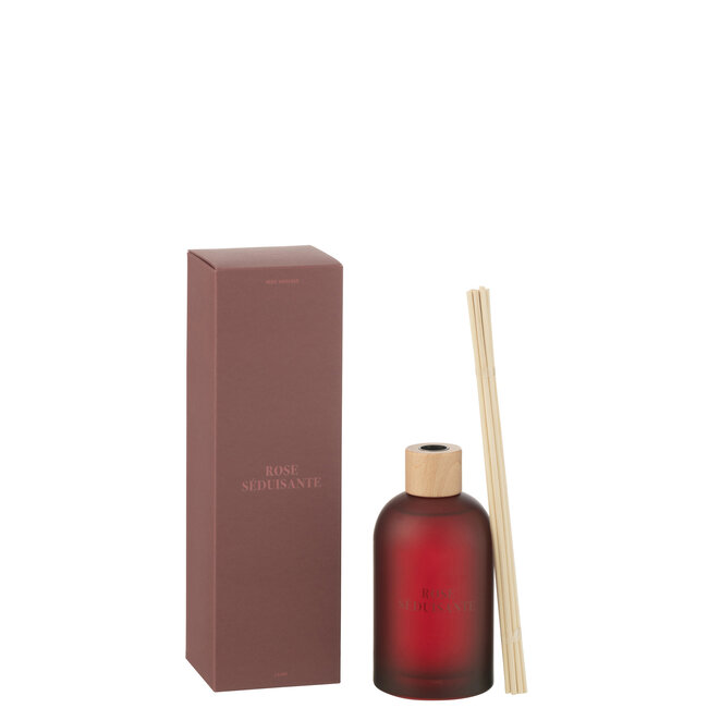 J-Line Reed Diffuser Essential Accords Seductive Rose - 250ml