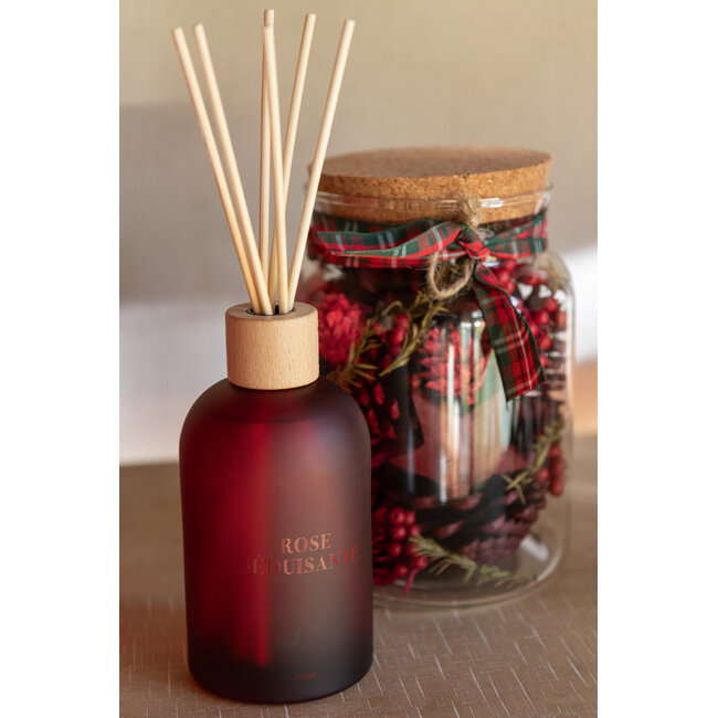 J-Line Reed Diffuser Essential Accords Seductive Rose - 250ml