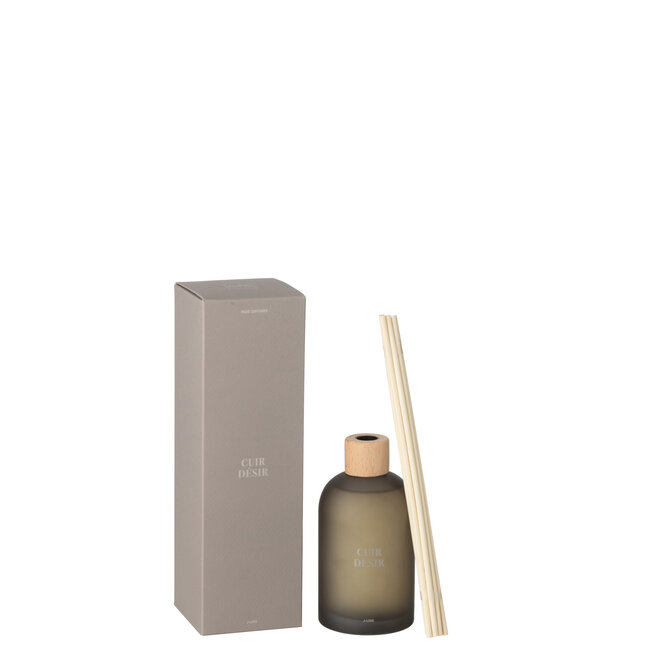 J-Line Reed Diffuser Essential Accords Leather Desire-250ml