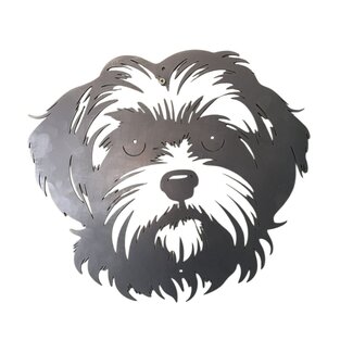 Siermetaal Wanddecoratie  Maltezer 34x32cm