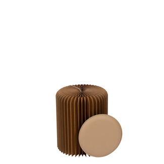 J-Line Opvouwbare papieren kameelpoef J-Line Opvouwbare papieren kameelpoef