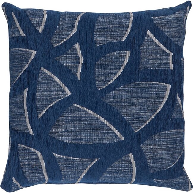 Zaragoza sierkussen  blauw 45 X 45 cm