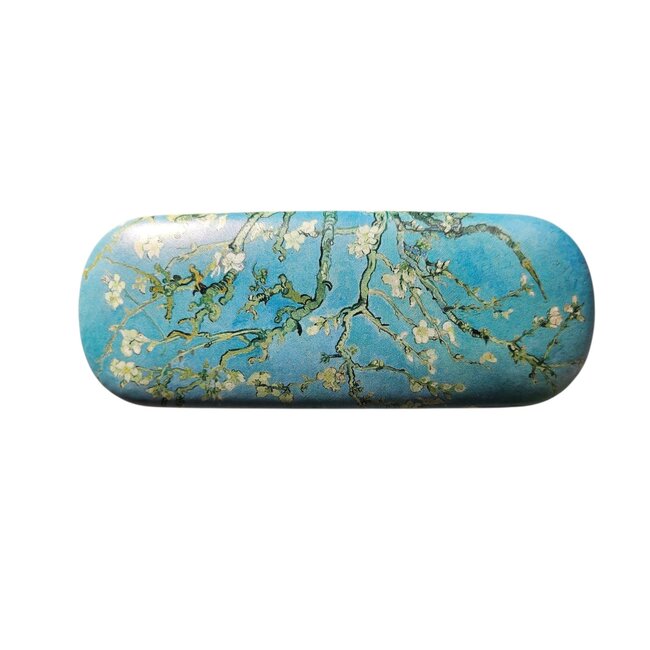 Dream-Living Brillenkoker Amandelbloessem blauw  – Vincent van Gogh