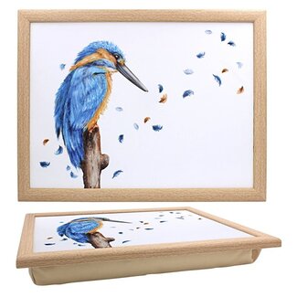 Clemency Bunn Schootkussen - Laptray Ijsvogel 44x33x6cm